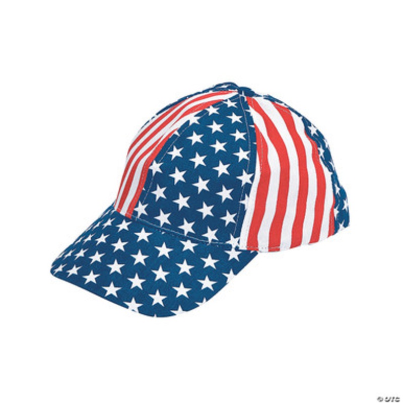 Stars & Stripes Baseball Caps
