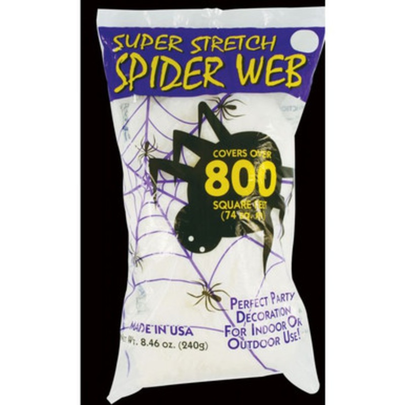 Super Stretch White Spider Web 240 Gram