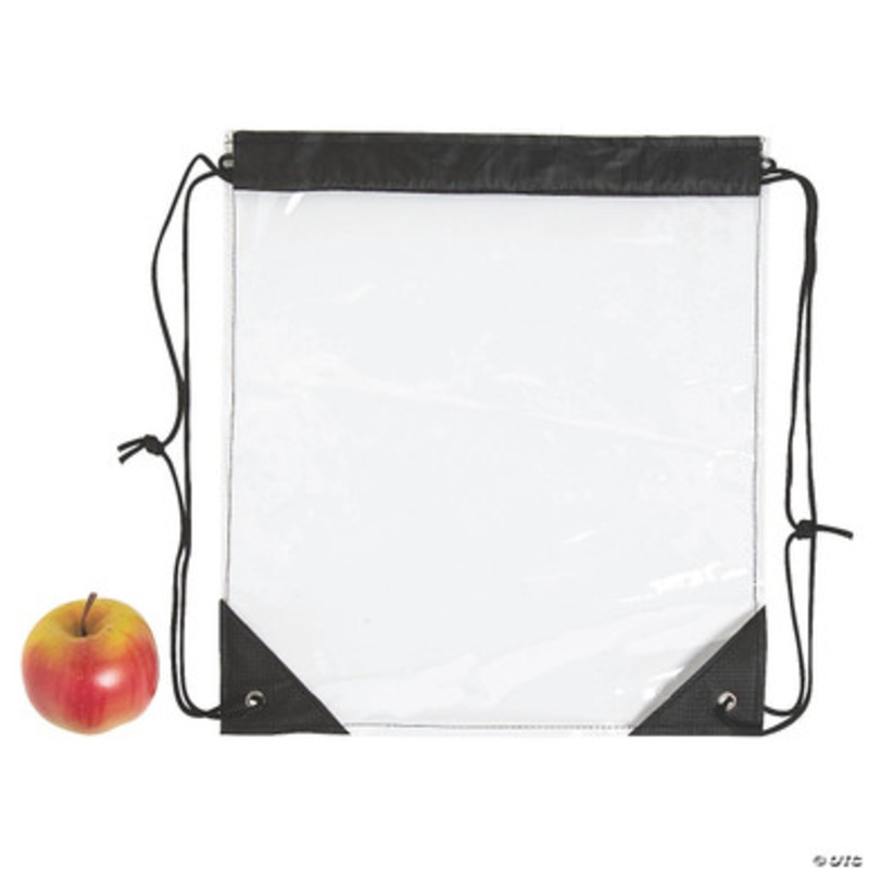 Transparent Drawstring Bag