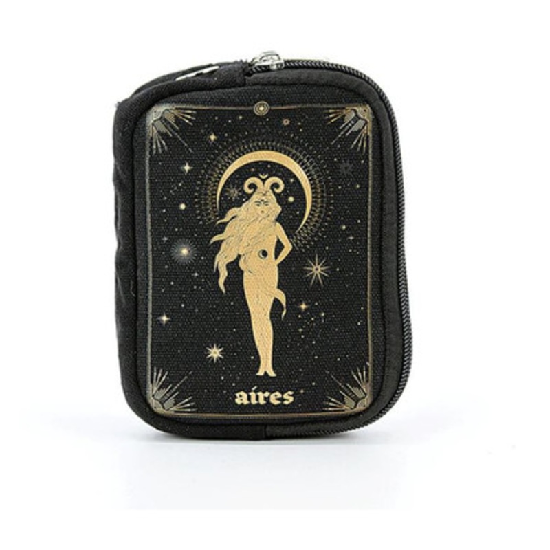 Zodiac Sign Wristlet In Canvas Sprite
