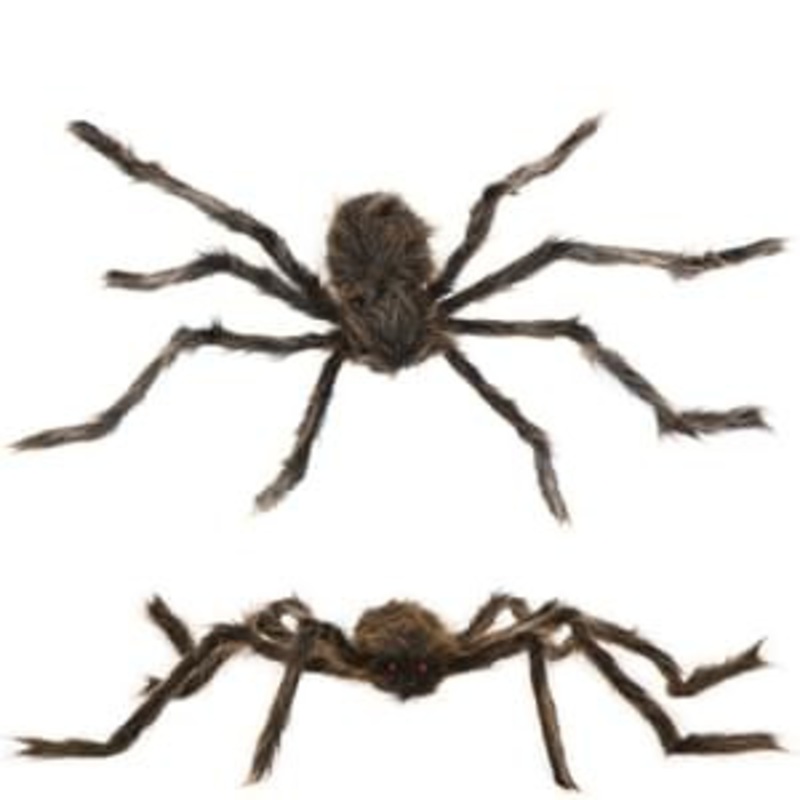 30" Brown Furry Spider