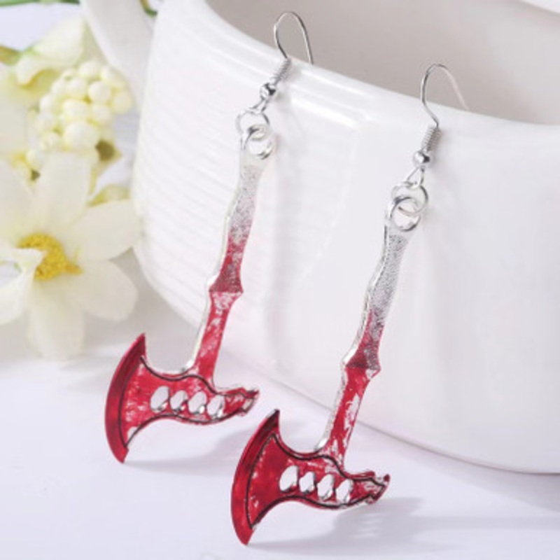 Bloody Axe Earrings