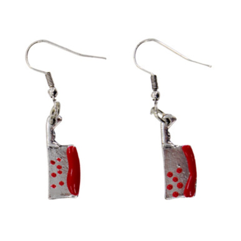 Bloody Butcher Knife Earrings