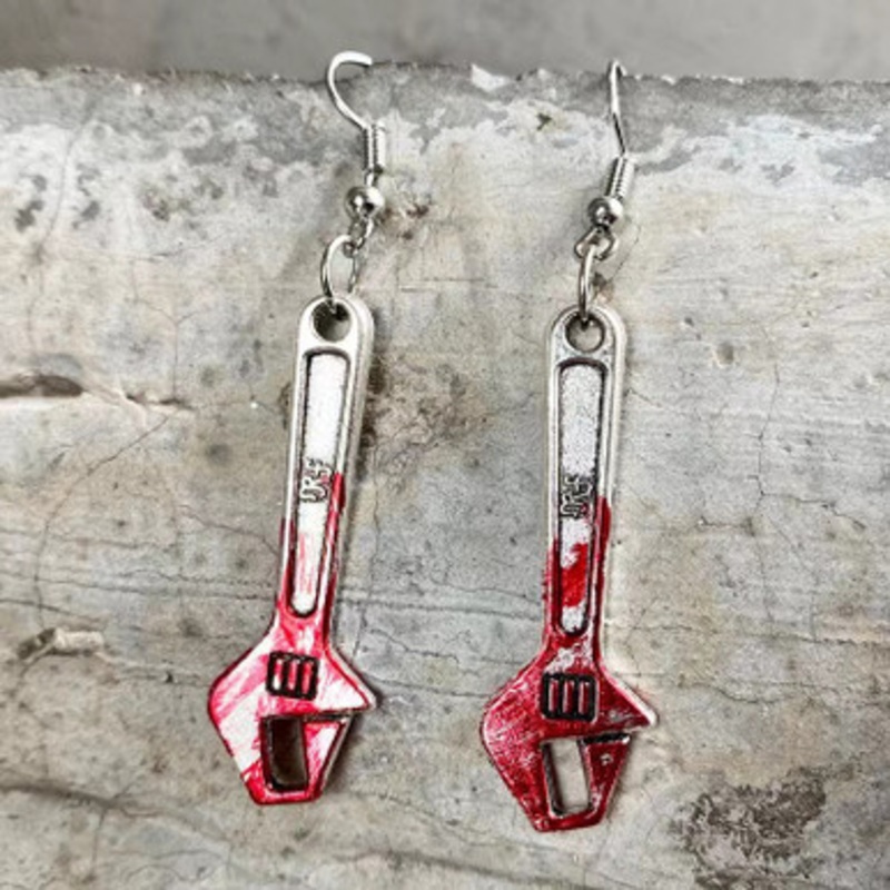 Bloody Wrench Earrings