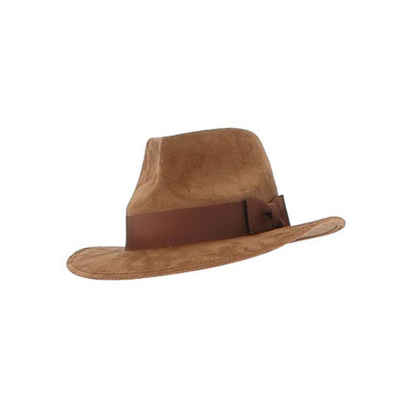 Brown Adventure Fedora Mens Hat