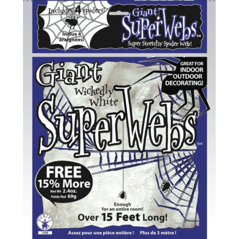 Giant Superwebs Stretchy Spider Web