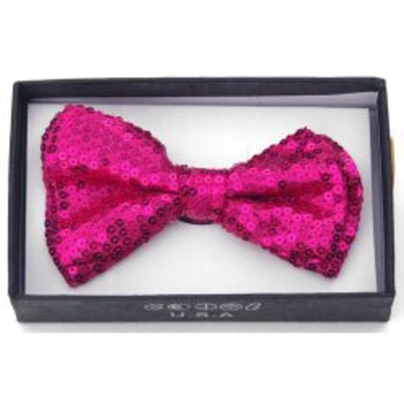 Hot Pink Bowtie