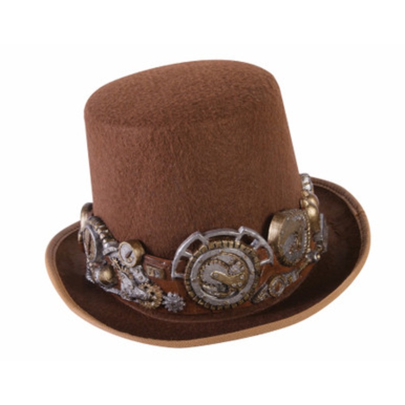 Steampunk hat w/Dlx Band 23" Chest 22" Neck to Tail