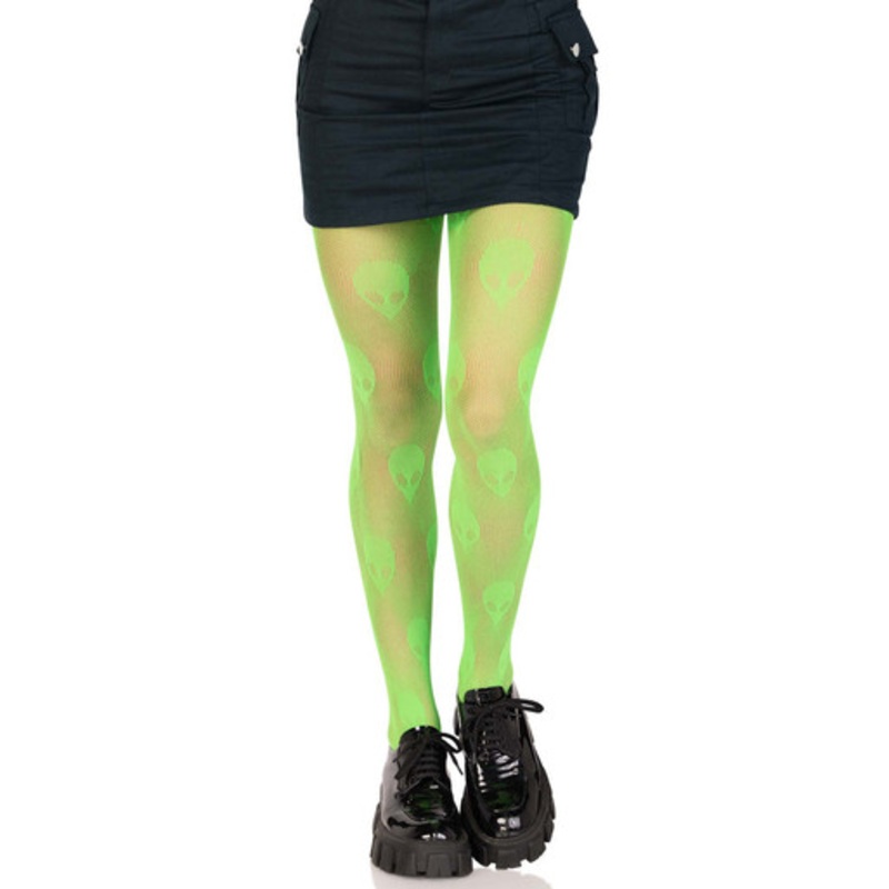 Alien Net Tights Green