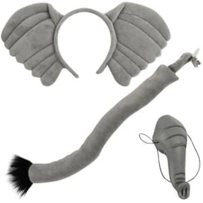 ANIMAL KIT ELEPHANT (EARS, TAIL, NOSE Xtra Large