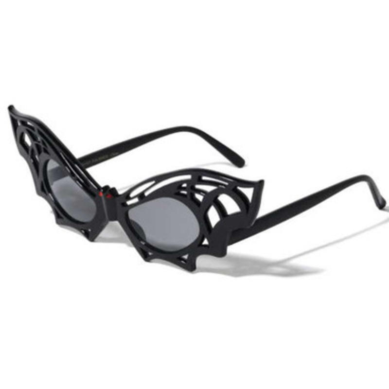 Bat Wings Shape Party DARK LENS Sunglasses Black 24 Inch Waist
