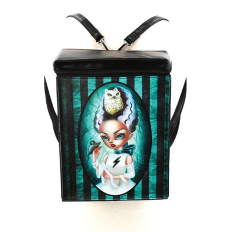 Bride Of Frank Rectangle Backpack In Vinyl