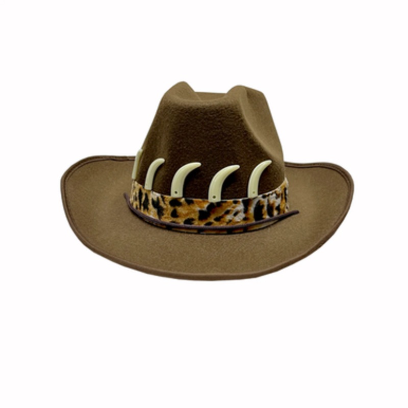 JUNGLE EXPLORER HAT ADULT XLarge Brown