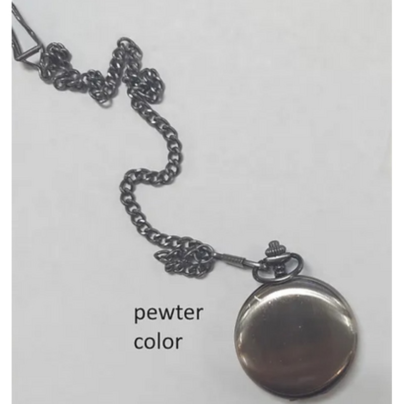 PEWTER COLOR POCKET WATCHES Gold