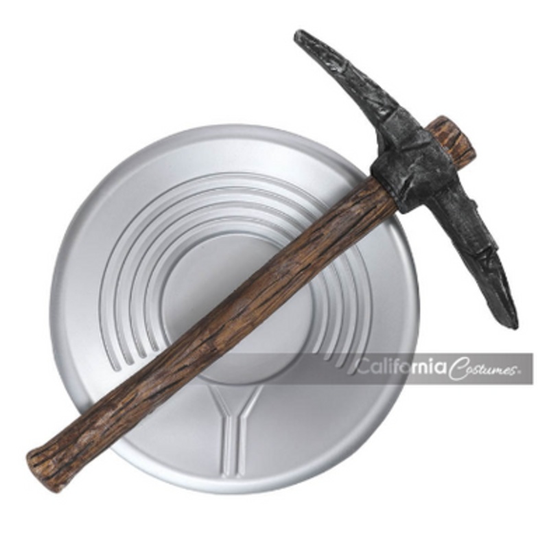PROSPECTOR PICK AXE AND PAN