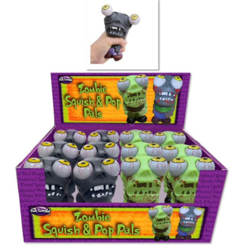 Zombie Squish & Pop Eyes Green