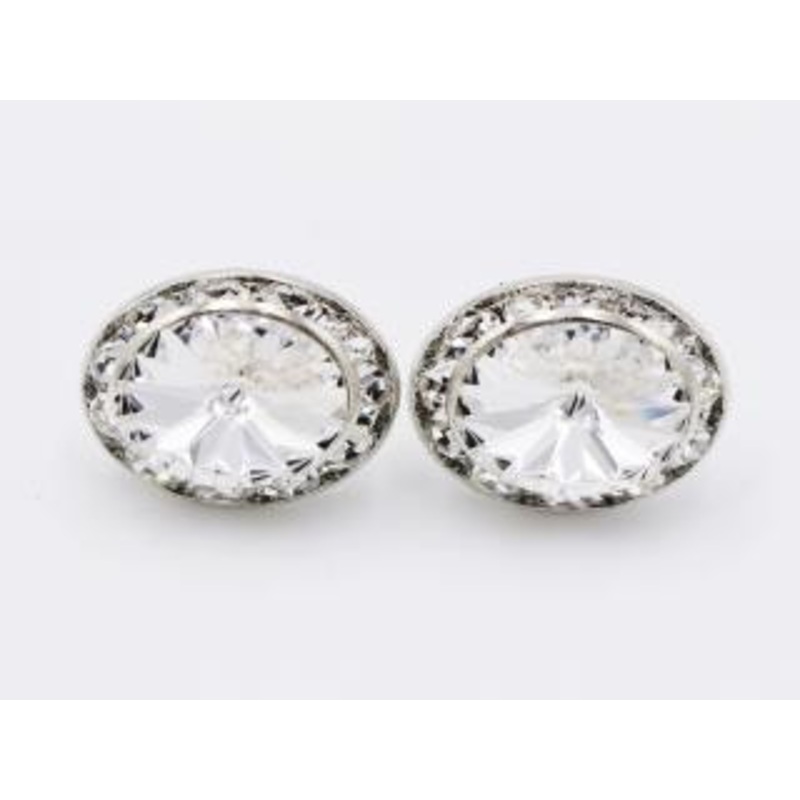 15mm Performance Earring - Pierced Crystal AB