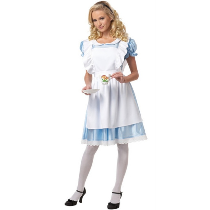 Alice in Wonderland Classic Costume Ladies Small 6-8