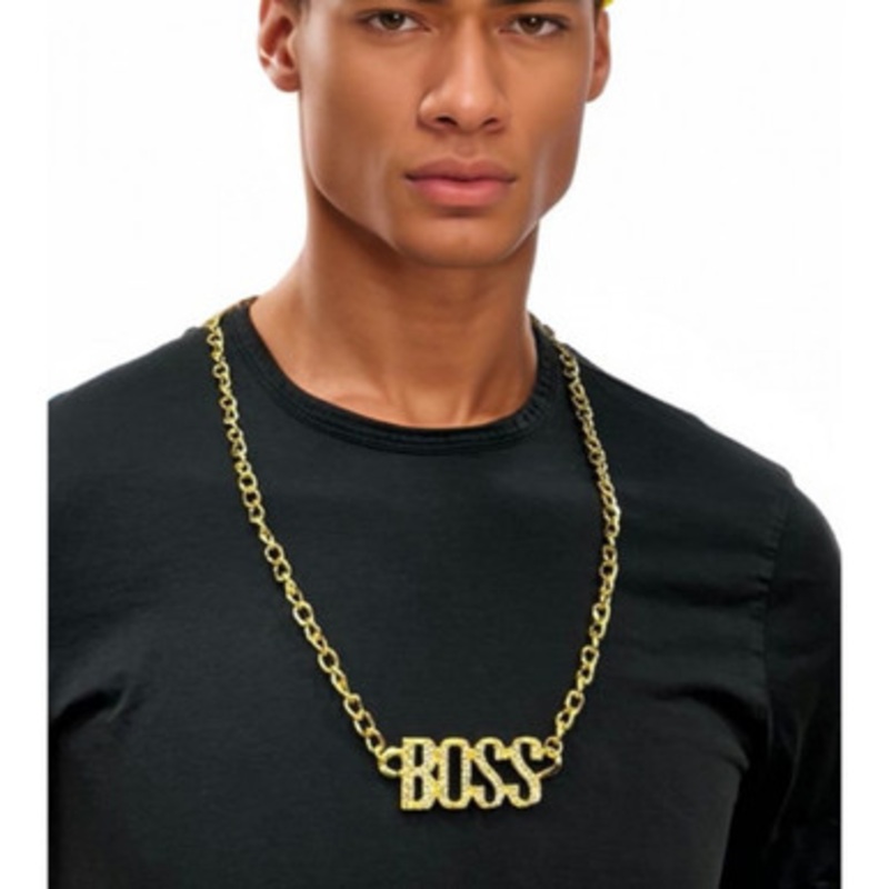 Boss Gold Hip Hop Necklace