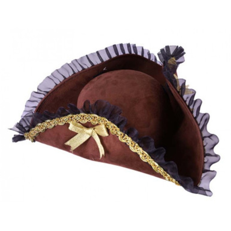 Brown Pirate Hat Brown