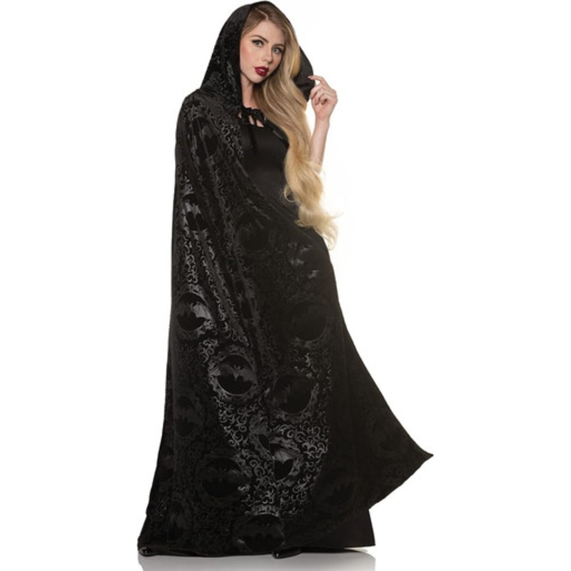 Hooded Vampire Cape | Black Gold Infant (0-6mo)