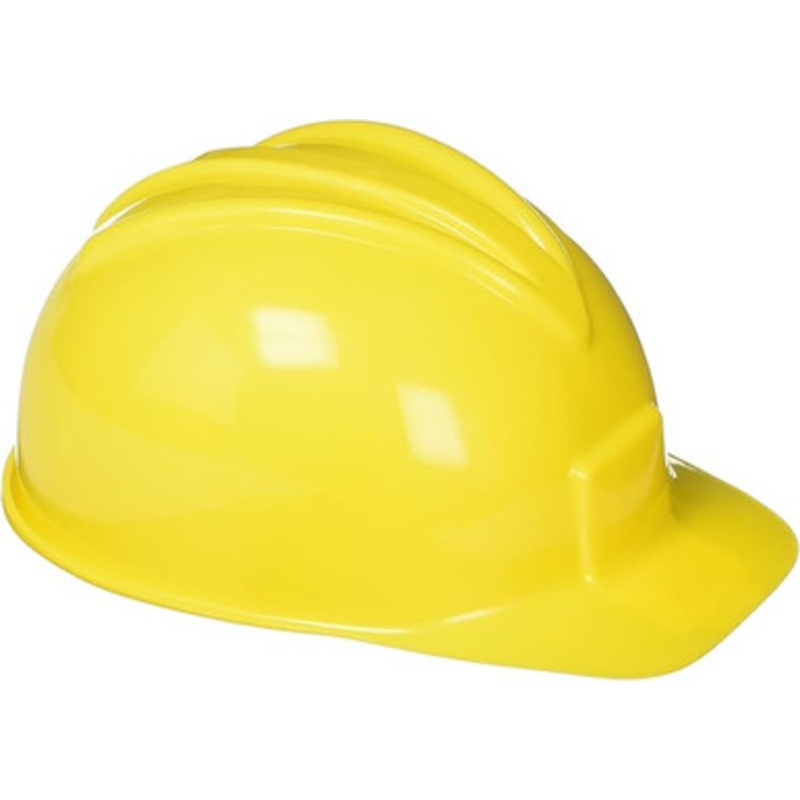 Plastic Construction Hat Yellow Yellow