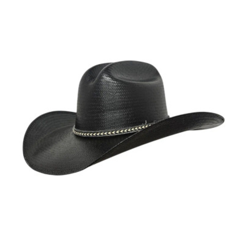 Toyo Hondo With Leather Band With String  Accent Black One Size Fits Most