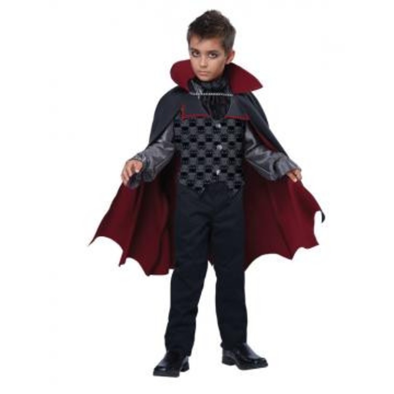 Boy's Count Bloodfiend Vampire Top Child Small 6-8
