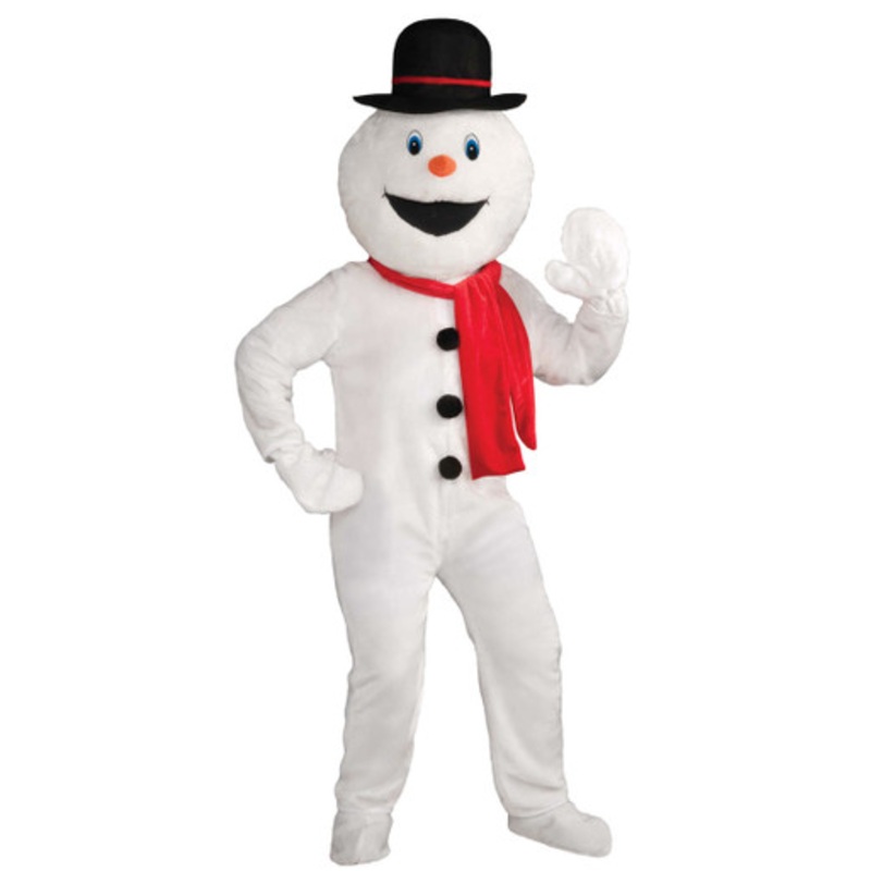 Deluxe Plush Snow Man Mascot (64987)