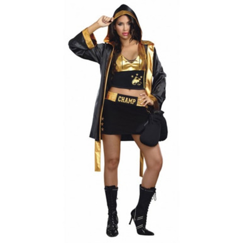 Dreamgirls World Champion Womens Boxer Costume Women's Size 2-6