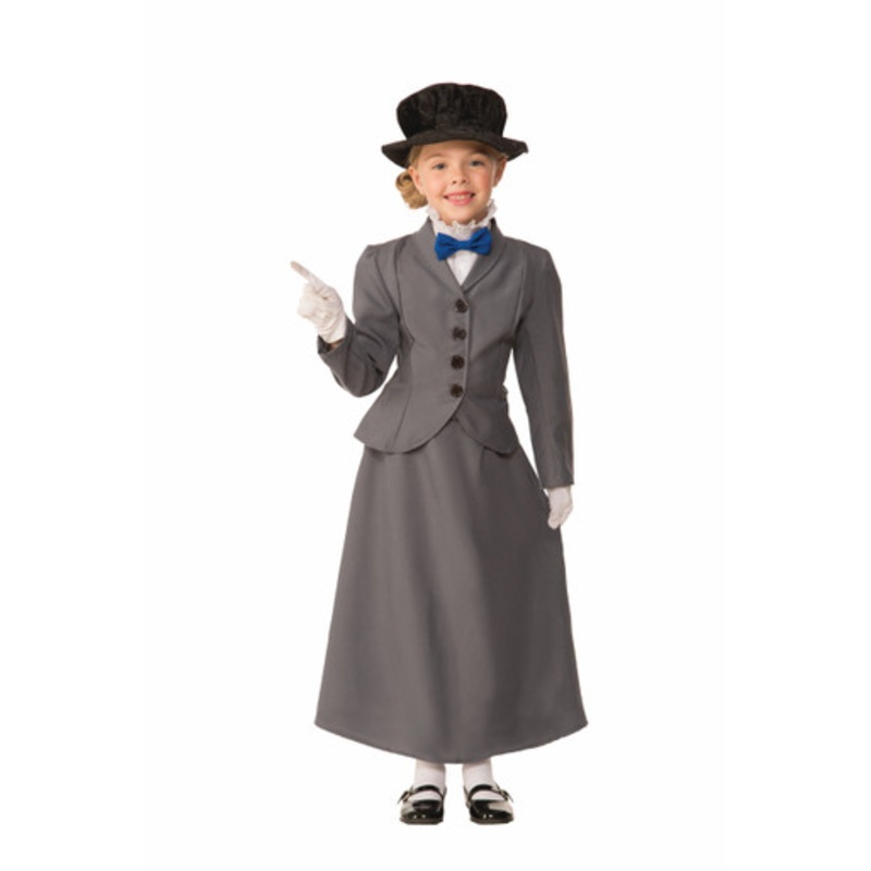 English Nanny Kids Costume  Child X-Large 14-16