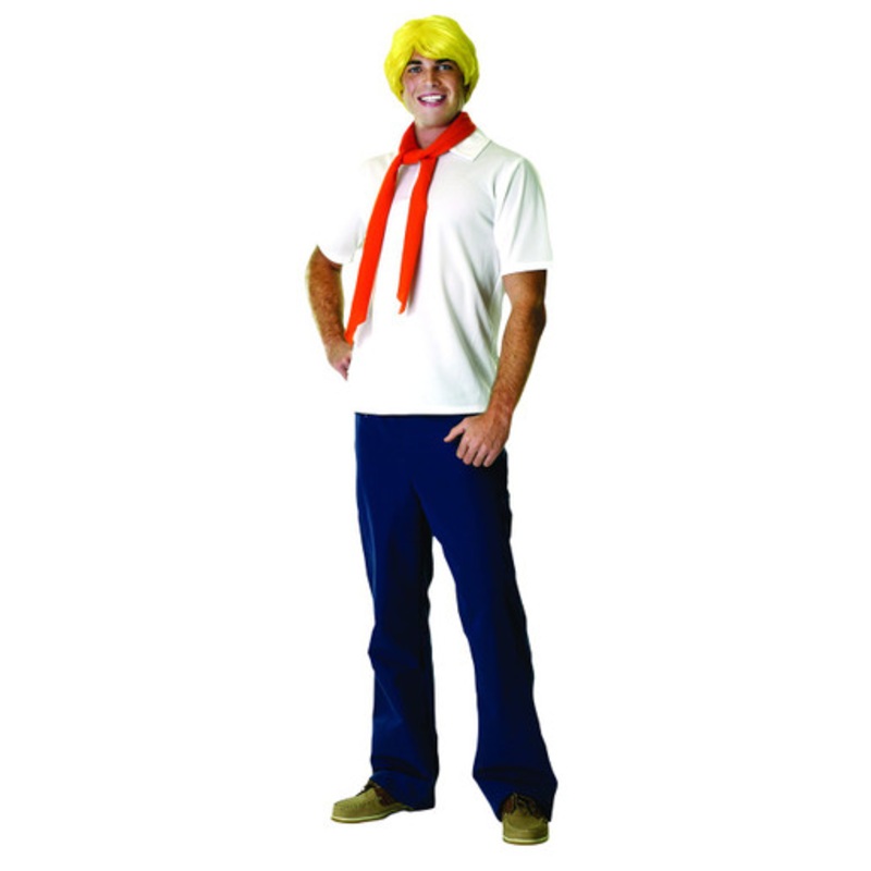 Fred Adult Standard Size Licensed Scooby Doo