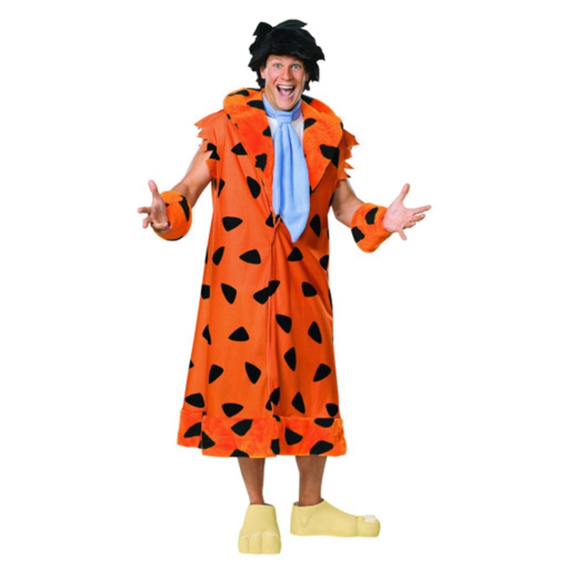 Fred Flintstone Adult Plus Size 46-52 Jacket Size
