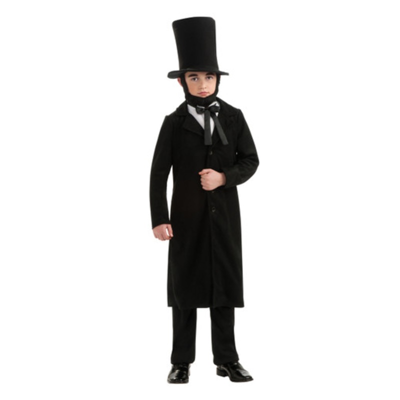 Frederick Douglass / Abraham Lincoln Boy's Costume Child Medium 8-10