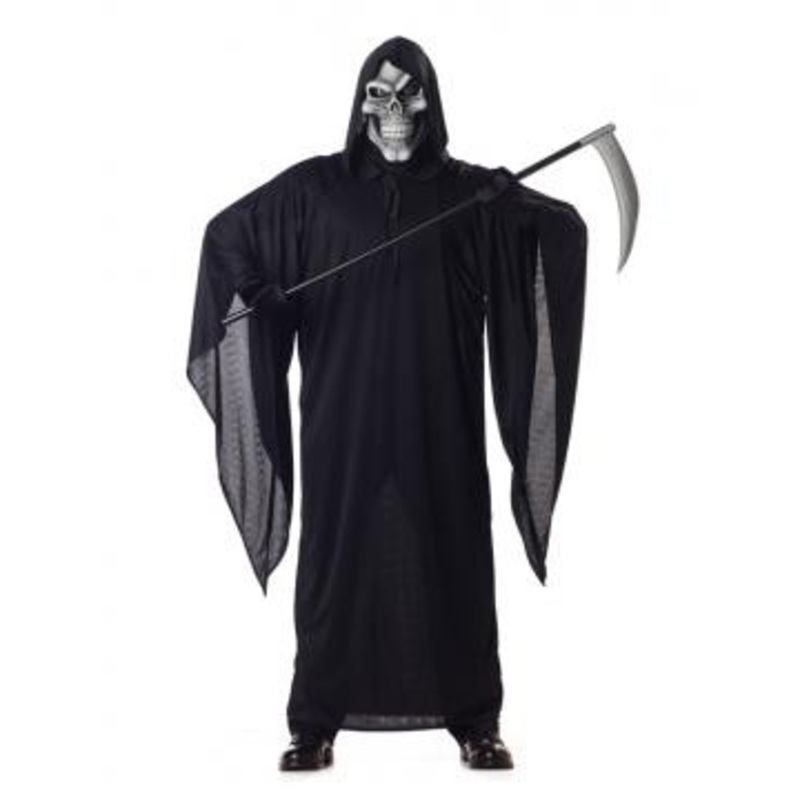 Grim Reaper Robe & Mask Mens Medium 40-42