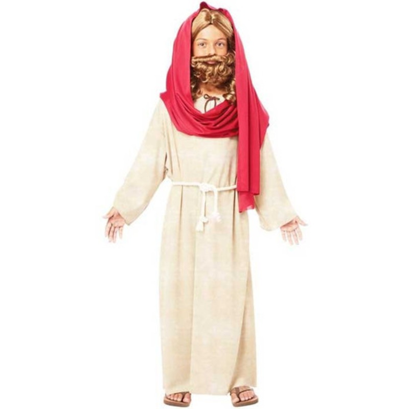 Jesus Costume Kid's Biblical Outfit Child Medium 8-10