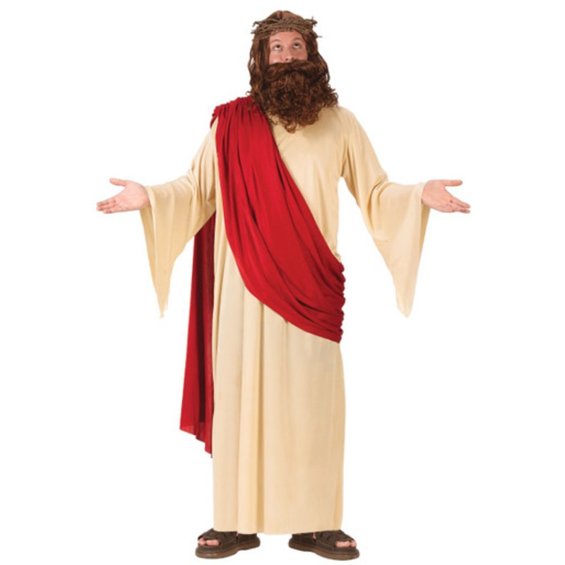 Jesus Robe, Headpiece, Beard, Wig