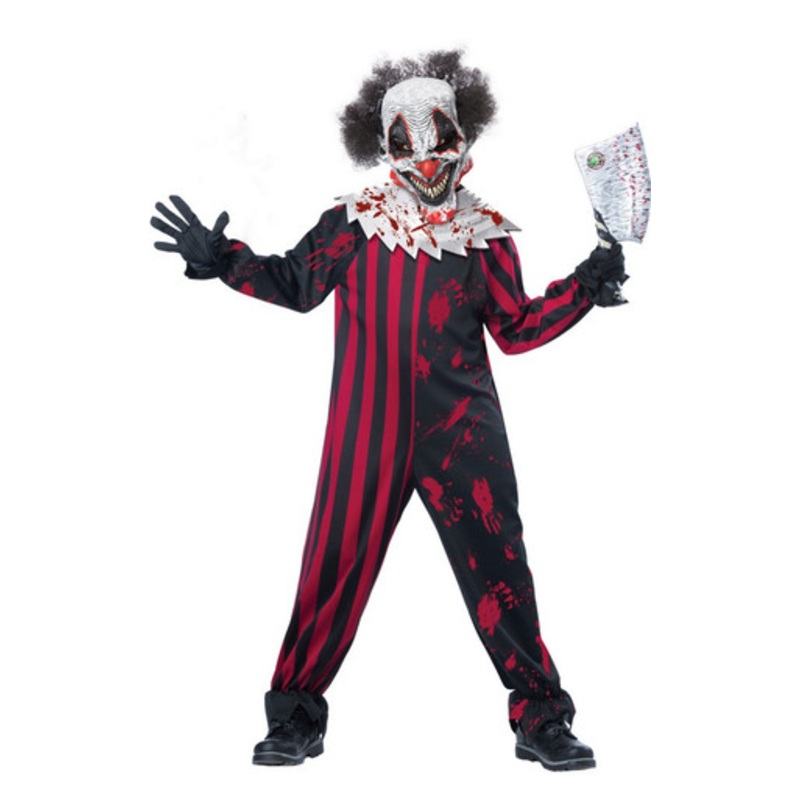 Killer Klown Kids Kostume Child Medium 8-10