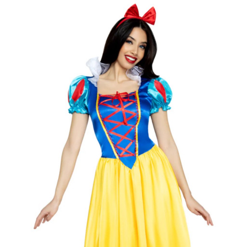 Leg Avenue Classic Snow White Ladis Costume  Women's 4-6 Dress Size