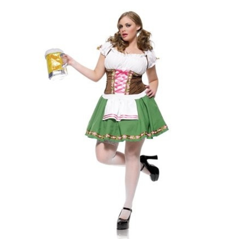 Leg Avenue Gretchen Ladies Plus Beer Girl Costume (83311X) Women's 16-20 Dress Size