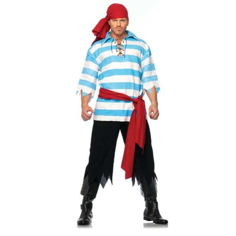 Leg Avenue Pillaging Pirate Mens Costume Men's: 36" - 38" Chest & 28" - 32" Waist