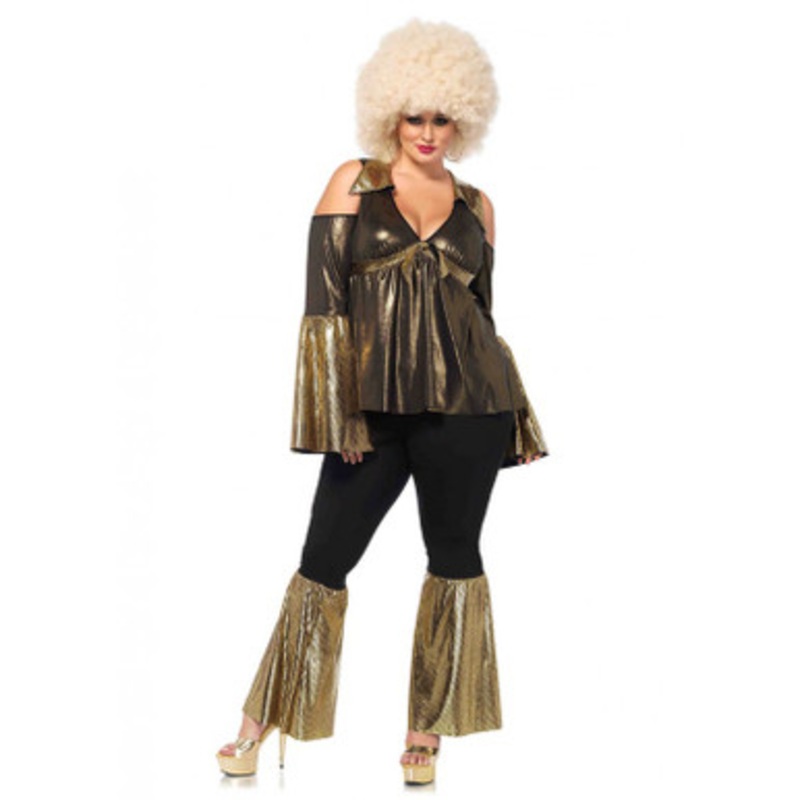Leg Avenues Disco Diva Plus Costume (85596X) Women's 16-20 Dress Size