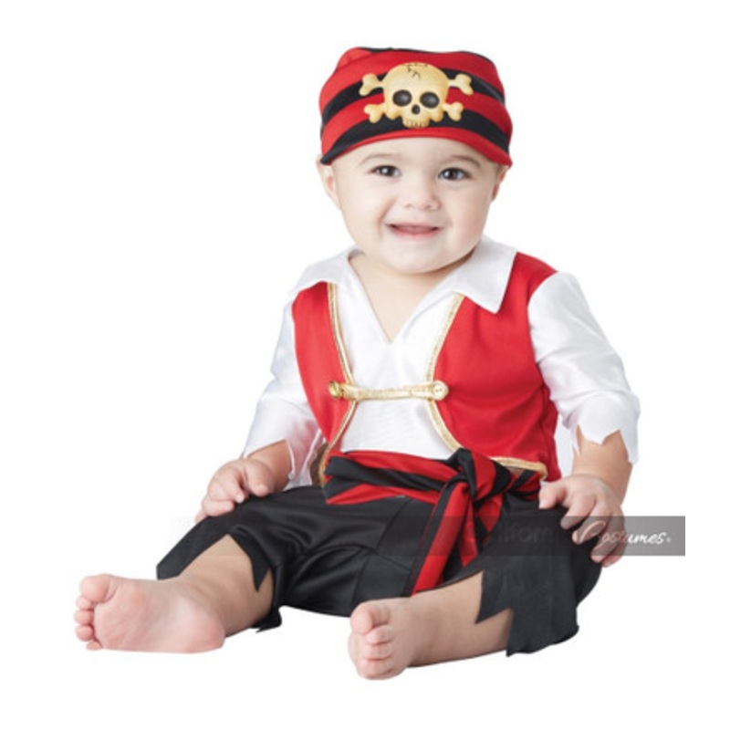 Pee Wee Pirate Infant Costume Infant 12-18 Month