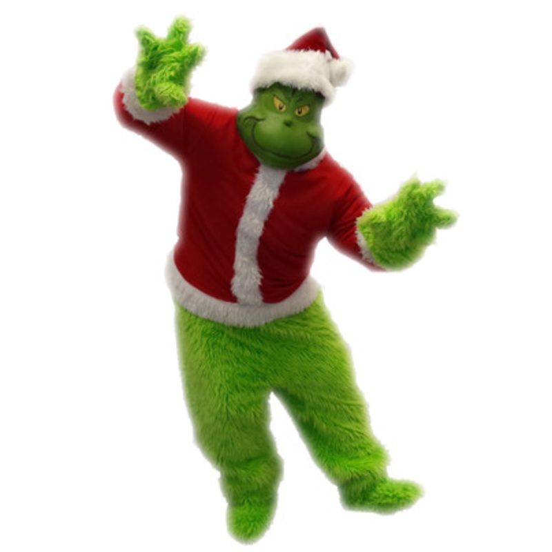 Rent: Deluxe Fur Grink w/ Latex Mask(GRINCH2RENT)