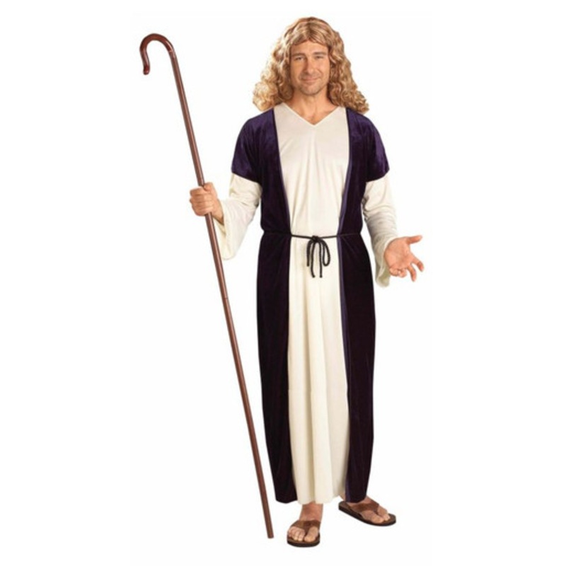 Shepherd Costume Adult Navy Biblical Times