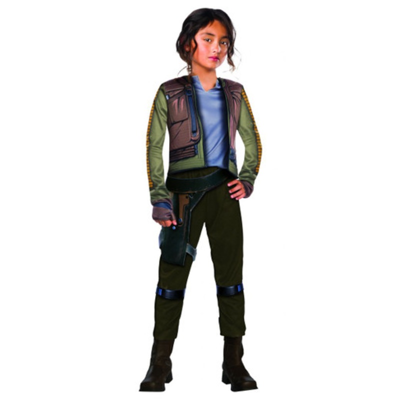 Star Wars Rogue One Licensed Jyn Erso Deluxe Child Costume  10-14
