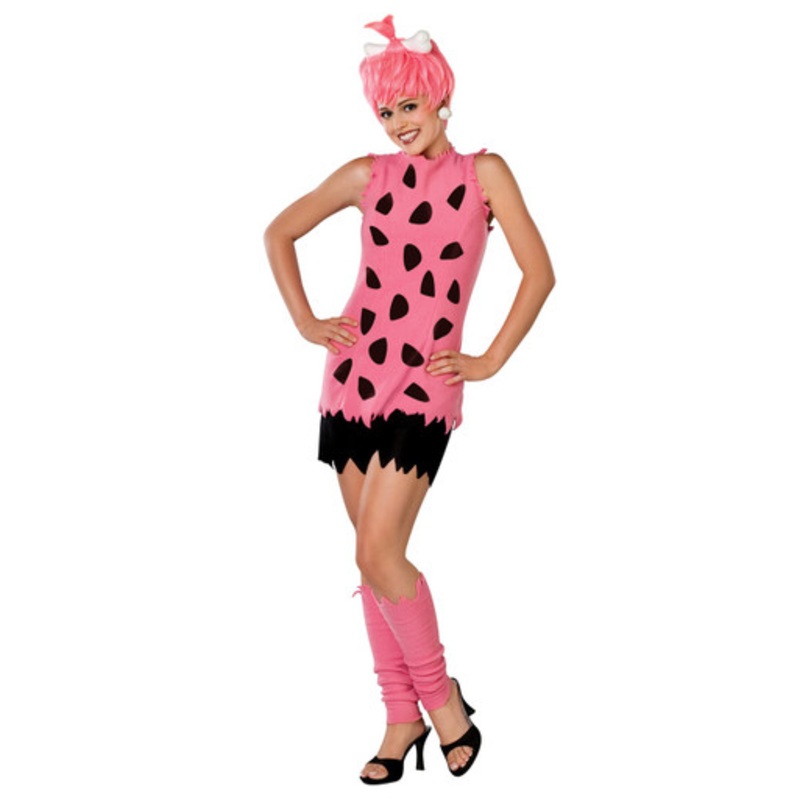 The Flintstones Licensed Pebbles Deluxe Costume Adults 8-10