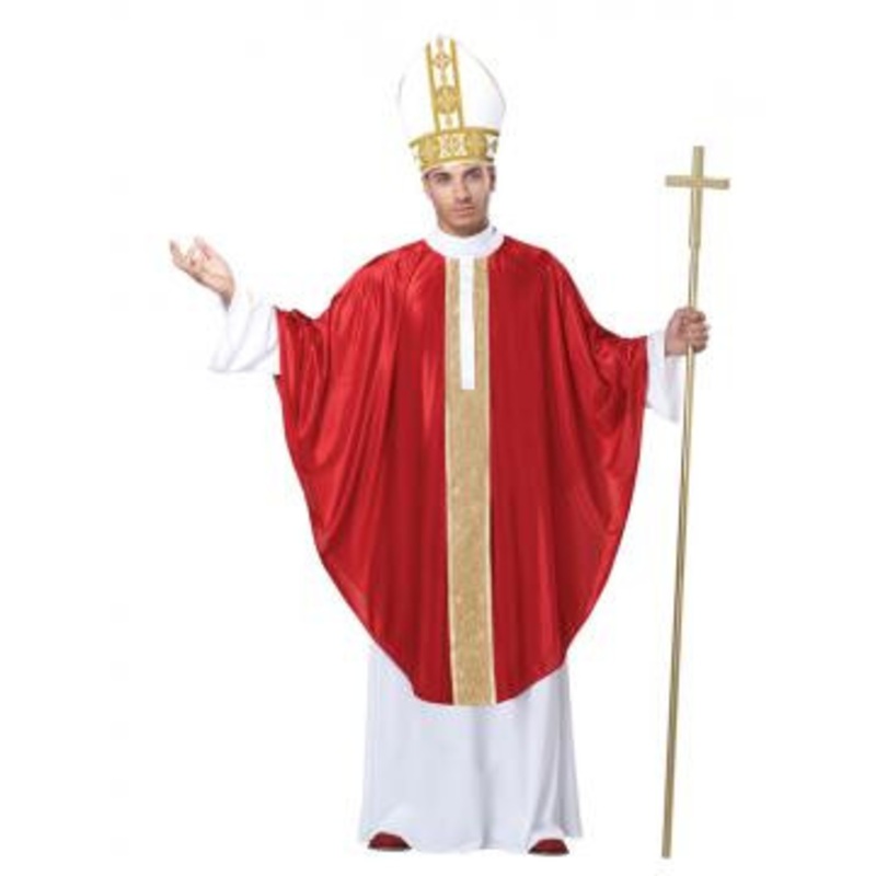 The Pope Costume Mens Small/Medium 38-42