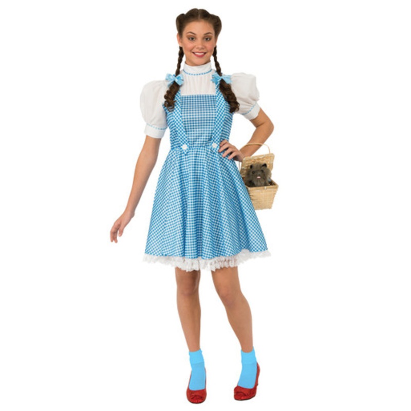 Wizard of Oz Licensed Dorothy Adult Costume 8-10