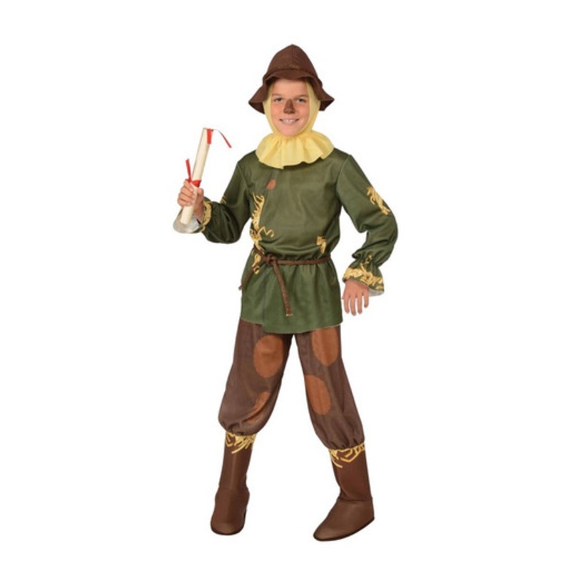 Wizard of Oz Licensed Scarecrow Costume for Kids Child Extra Large 14-16